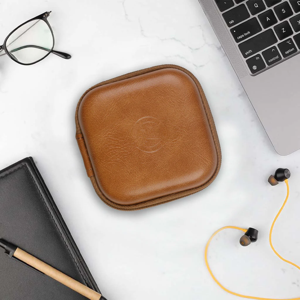 JUZEAR - AC34 PU Leather Earphone Case for IEM - Image 6