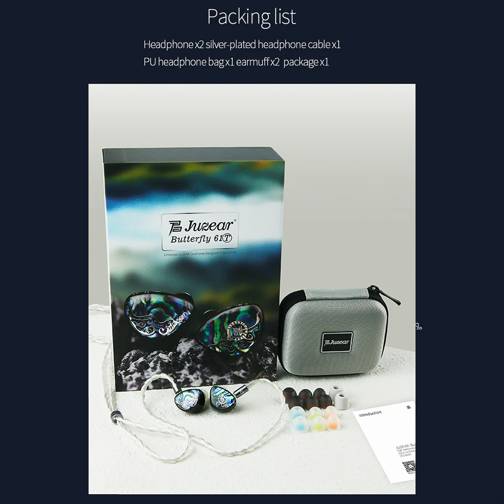 JUZEAR - Butterfly 61T Hybrid Driver IEM - Image 9