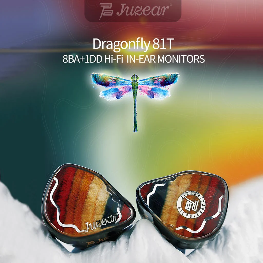 JUZEAR Dragonfly 81T 1DD+8BA Hybrid Drivers IEM - Image 3