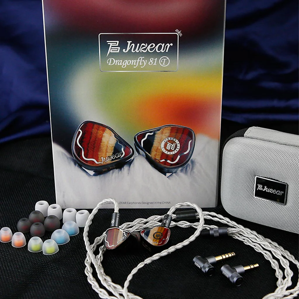 JUZEAR Dragonfly 81T 1DD+8BA Hybrid Drivers IEM - Image 5
