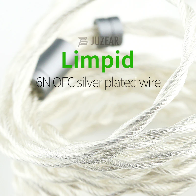 JUZEAR - Limpid OFC Silver Plated Upgrade Cable for IEM - Image 15