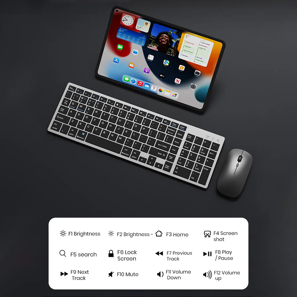 K936 Wireless Keyboard and Mouse Combo with Multi-Device Connectivity - Image 10