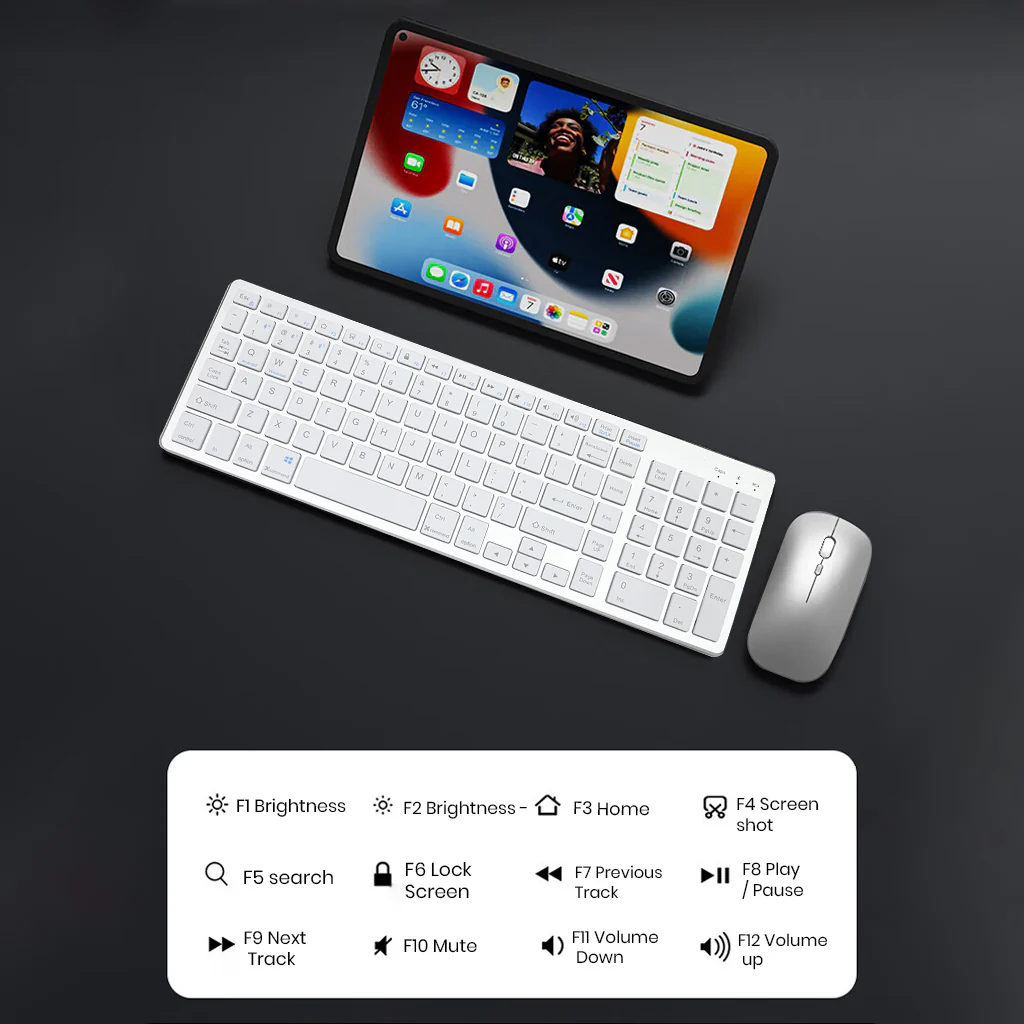 K936 Wireless Keyboard and Mouse Combo with Multi-Device Connectivity - Image 20