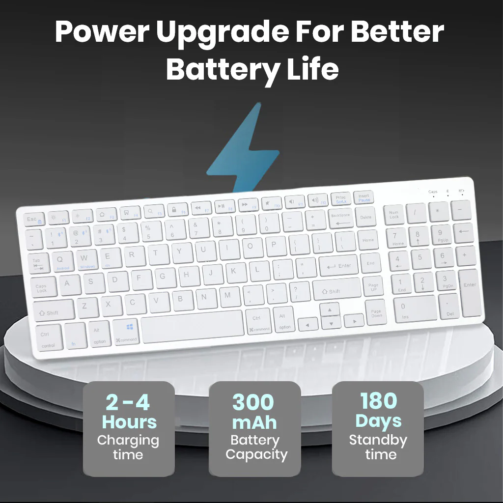 K936 Wireless Keyboard and Mouse Combo with Multi-Device Connectivity - Image 21