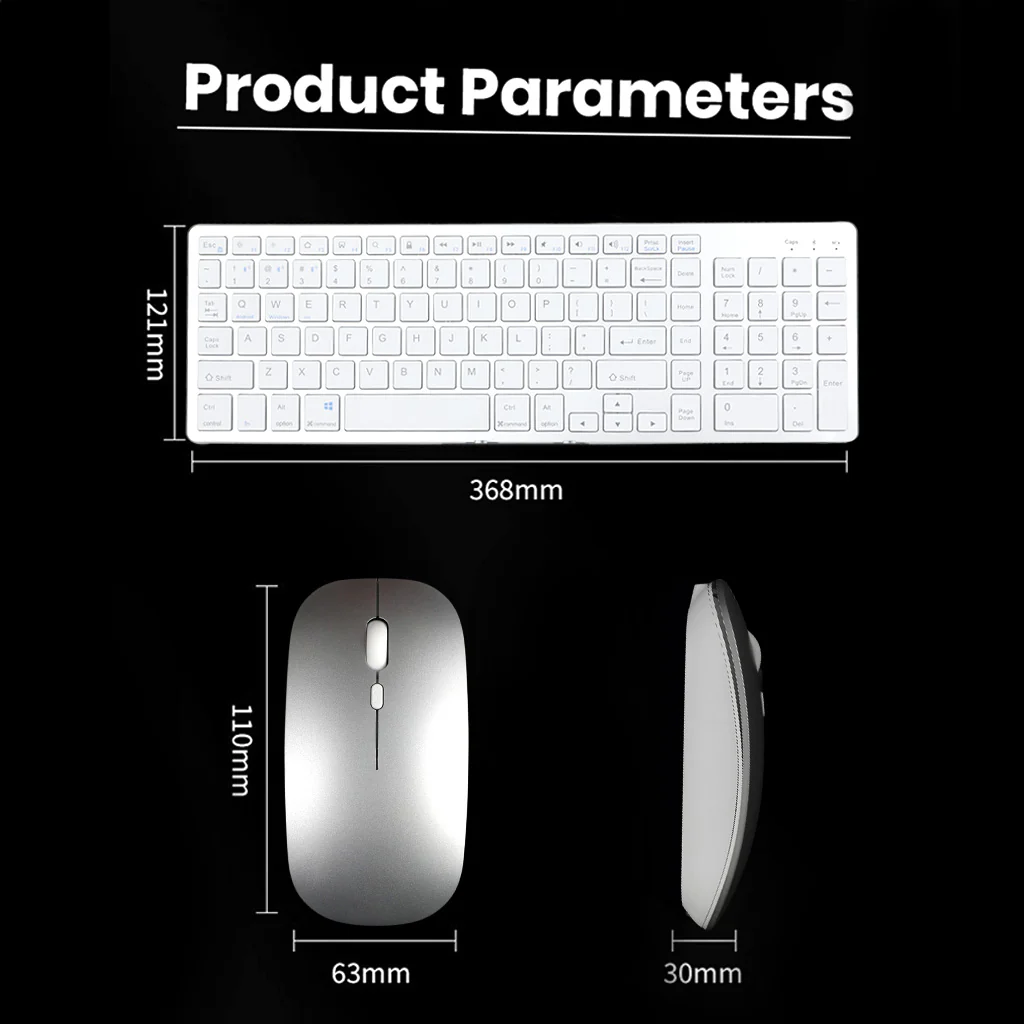 K936 Wireless Keyboard and Mouse Combo with Multi-Device Connectivity - Image 24