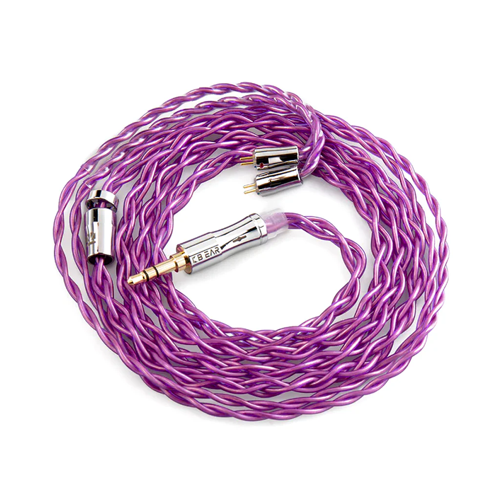 KBEAR - 4 Core 6N Single Crystal Copper Upgraded Cable - Image 2