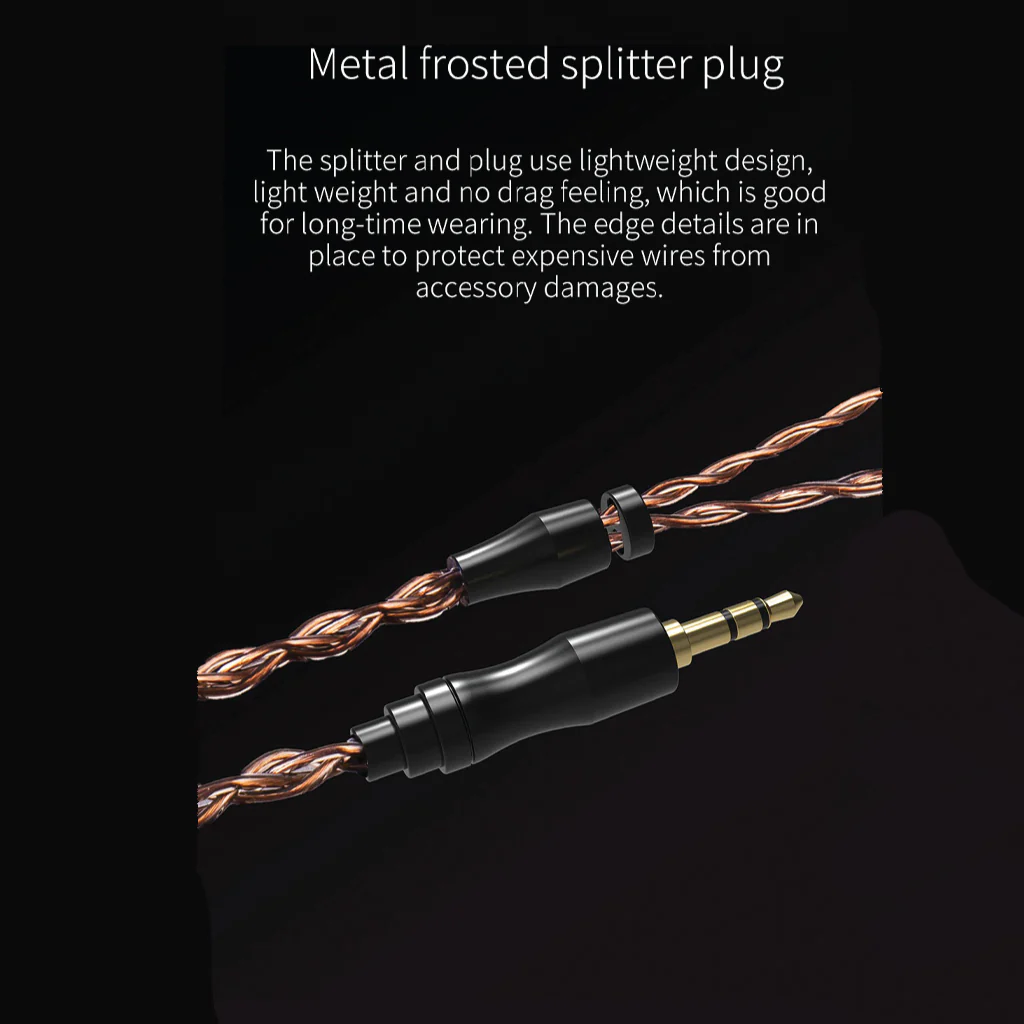 KBEAR - 4 Core Warmth Upgrade Cable for IEM - Image 15