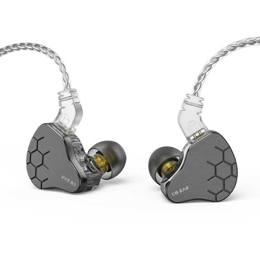 KBEAR Lark Wired with Mic Earphones 2 Pin 1BA 1DD(Demo Unit) - Image 3