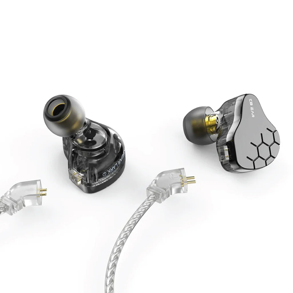KBEAR Lark Wired with Mic Earphones 2 Pin 1BA 1DD(Demo Unit) - Image 7