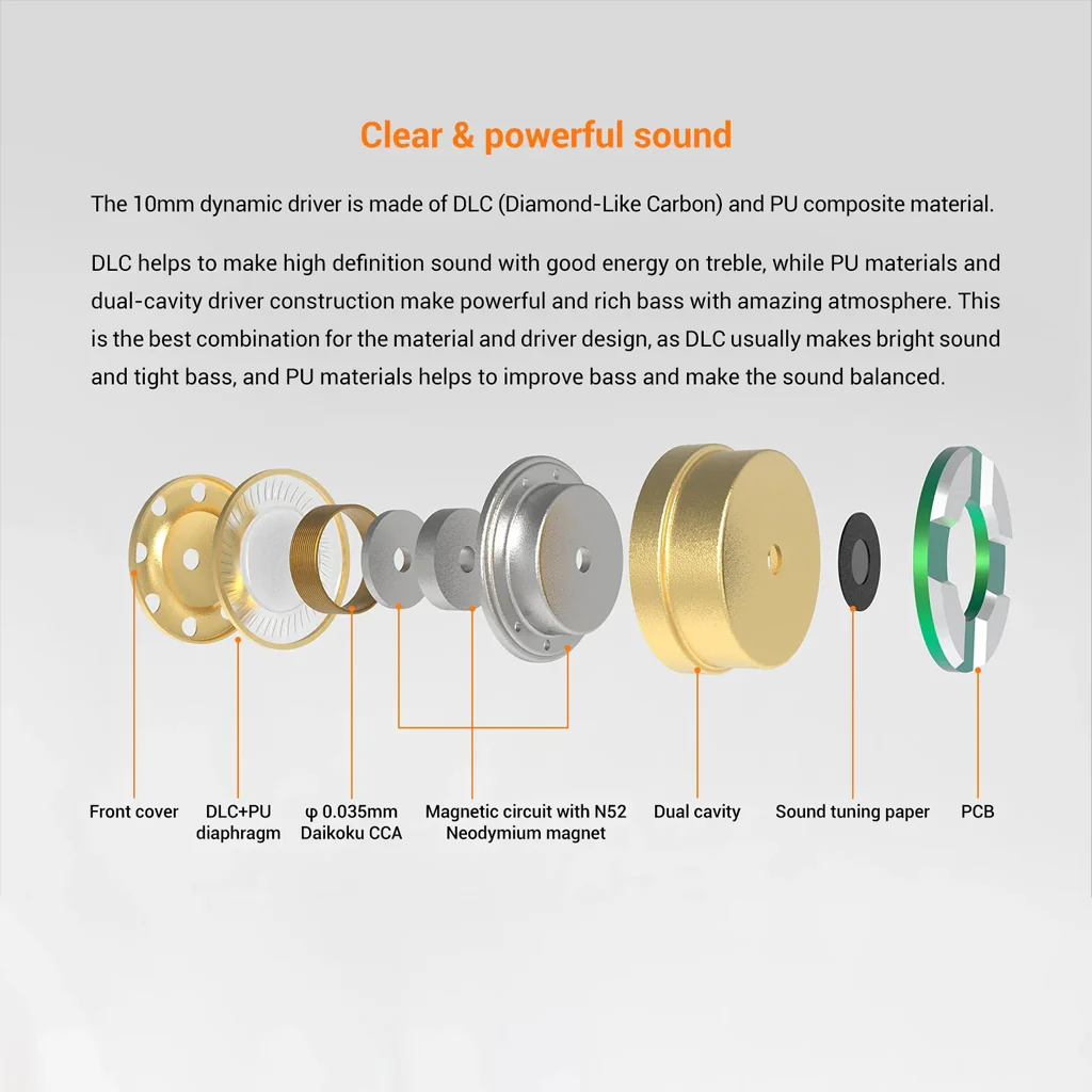 KEFINE - Delci Dynamic Driver IEM - Image 3