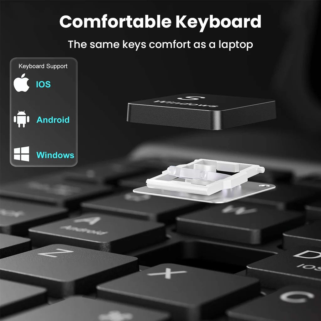 Keyboard Case for Lenovo Tab Plus 11.5” 2024 ZADX0098IN Folio Cover - Image 7