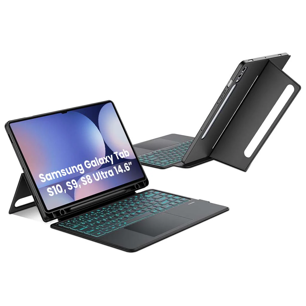 Keyboard Case for Samsung Galaxy Tab S10, S9, S8 Ultra 14.6 inch Cover
