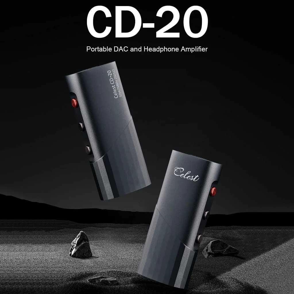 KINERA - Celest CD-20 ES9039Q2M Portable DAC & AMP - Image 2