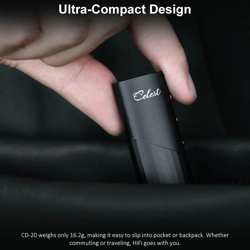 KINERA - Celest CD-20 ES9039Q2M Portable DAC & AMP - Image 6
