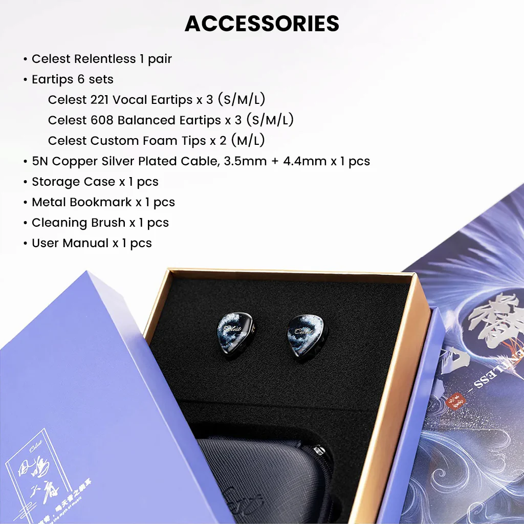 Kinera Celest Relentless Hybrid Driver IEM - Image 10