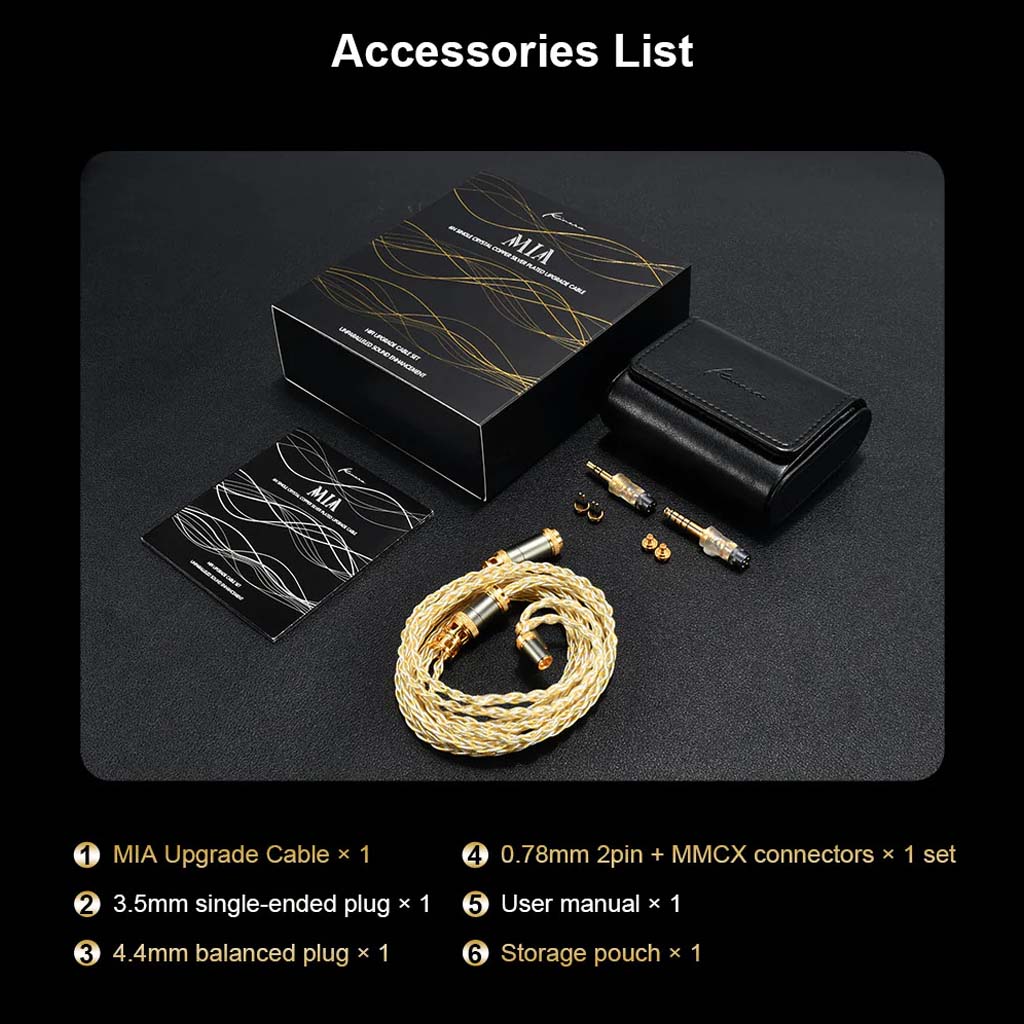 KINERA - MIA 8 Core Upgrade Cable for IEM - Image 12