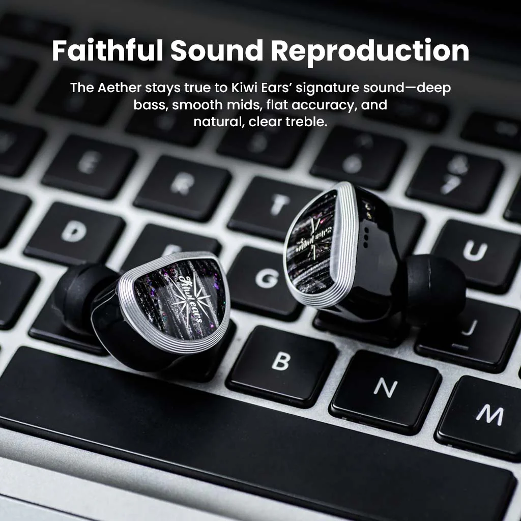 Kiwi Ears- Aether 15.3mm Planar Magnetic Driver IEM - Image 5