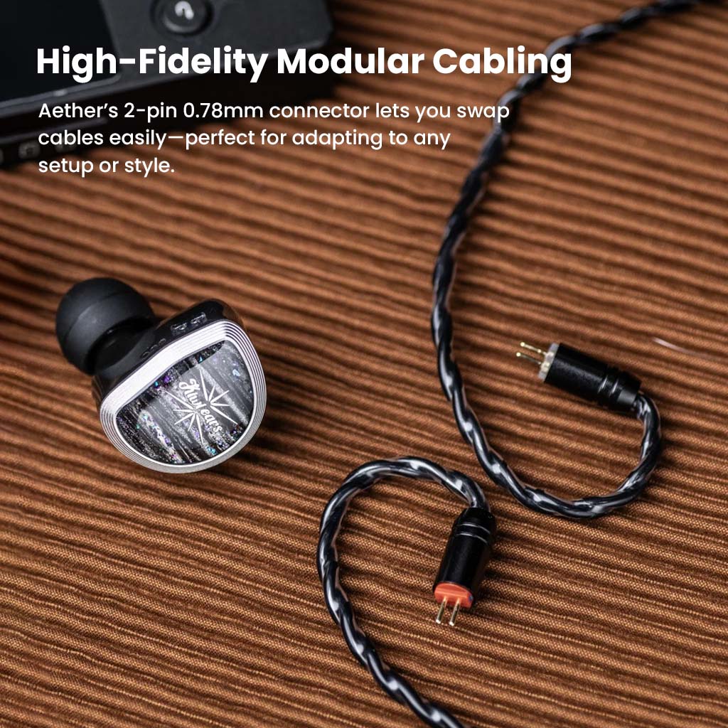 Kiwi Ears- Aether 15.3mm Planar Magnetic Driver IEM - Image 9