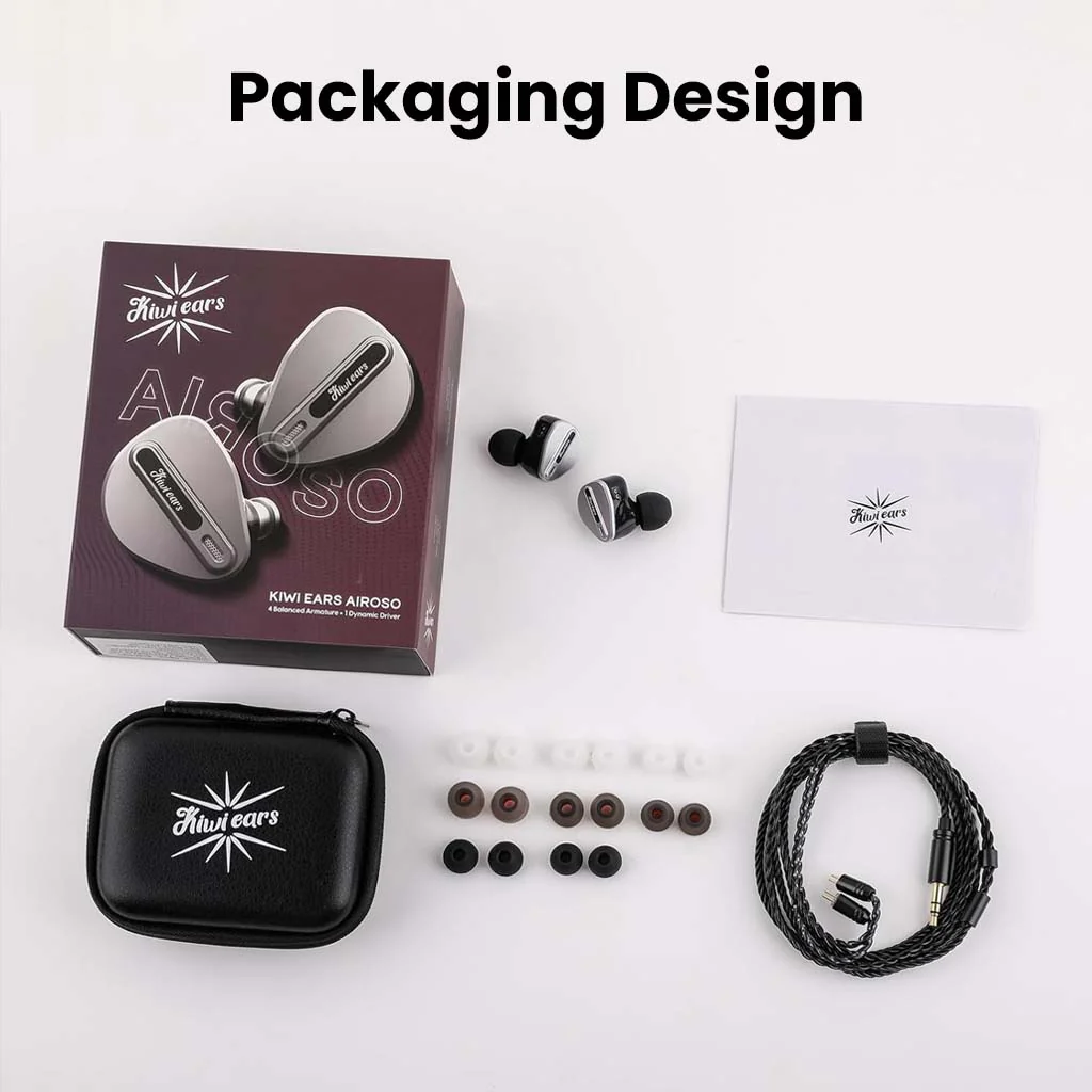 Kiwi Ears- Airoso 1DD + 4BA Hybrid IEM - Image 10