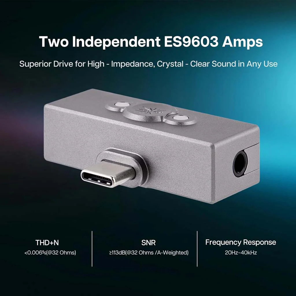 Kiwi Ears Allegro Pro - USB C Portable DAC & AMP - Image 4