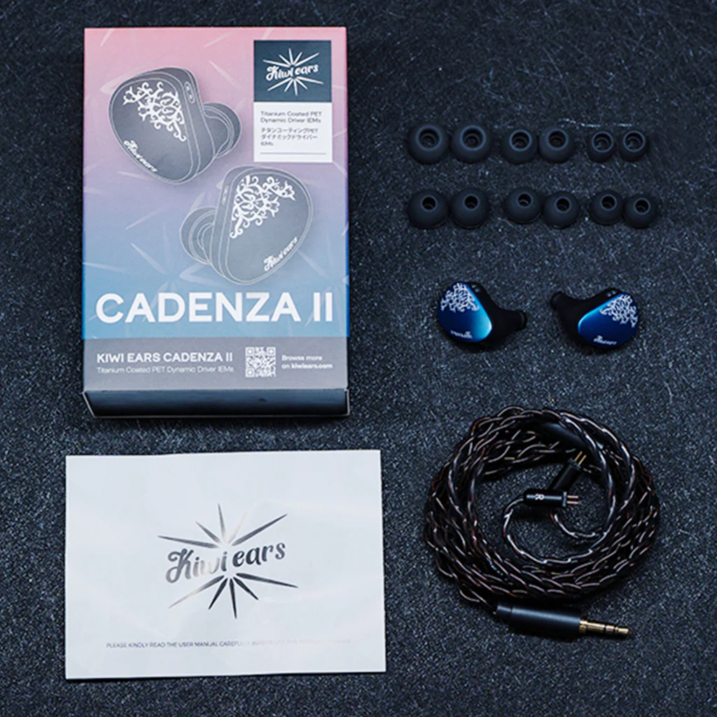 Kiwi Ears - Cadenza II 10mm Titanium-Coated PET DD In-Ear Monitor - Image 10