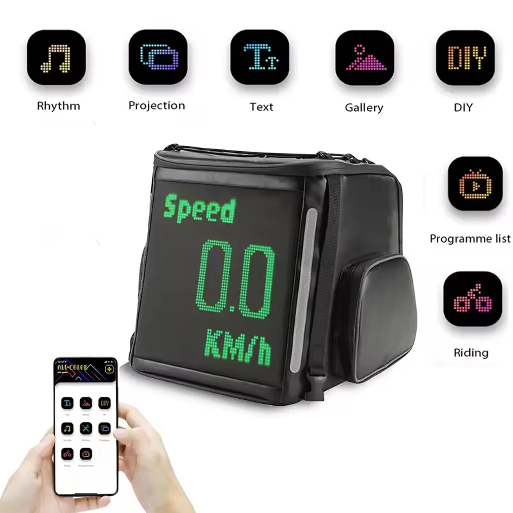 KWQ 40L Tail Bag with Smart LED Display - Image 4