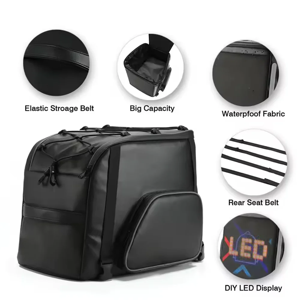 KWQ 40L Tail Bag with Smart LED Display - Image 6