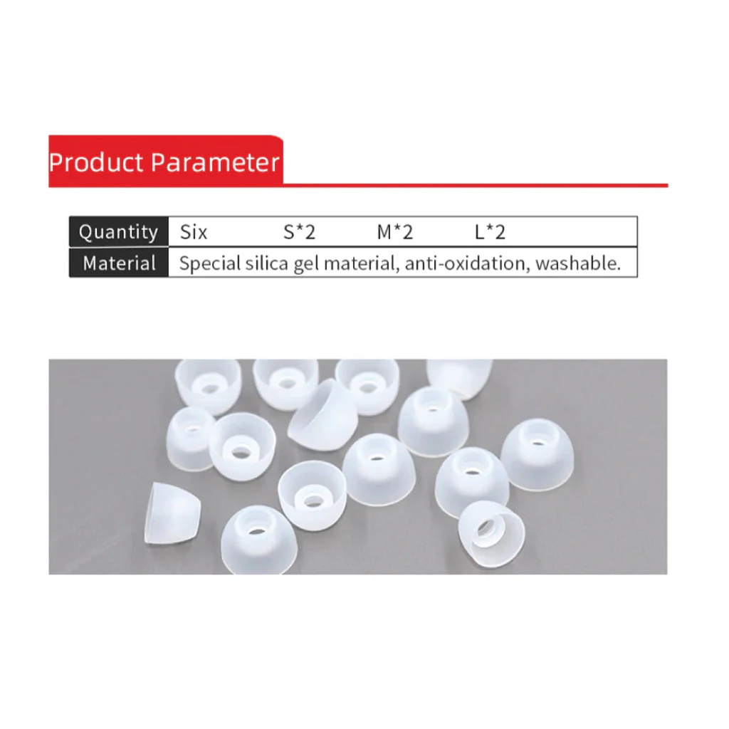 KZ - 3 Pair Silicone Eartips - Image 11