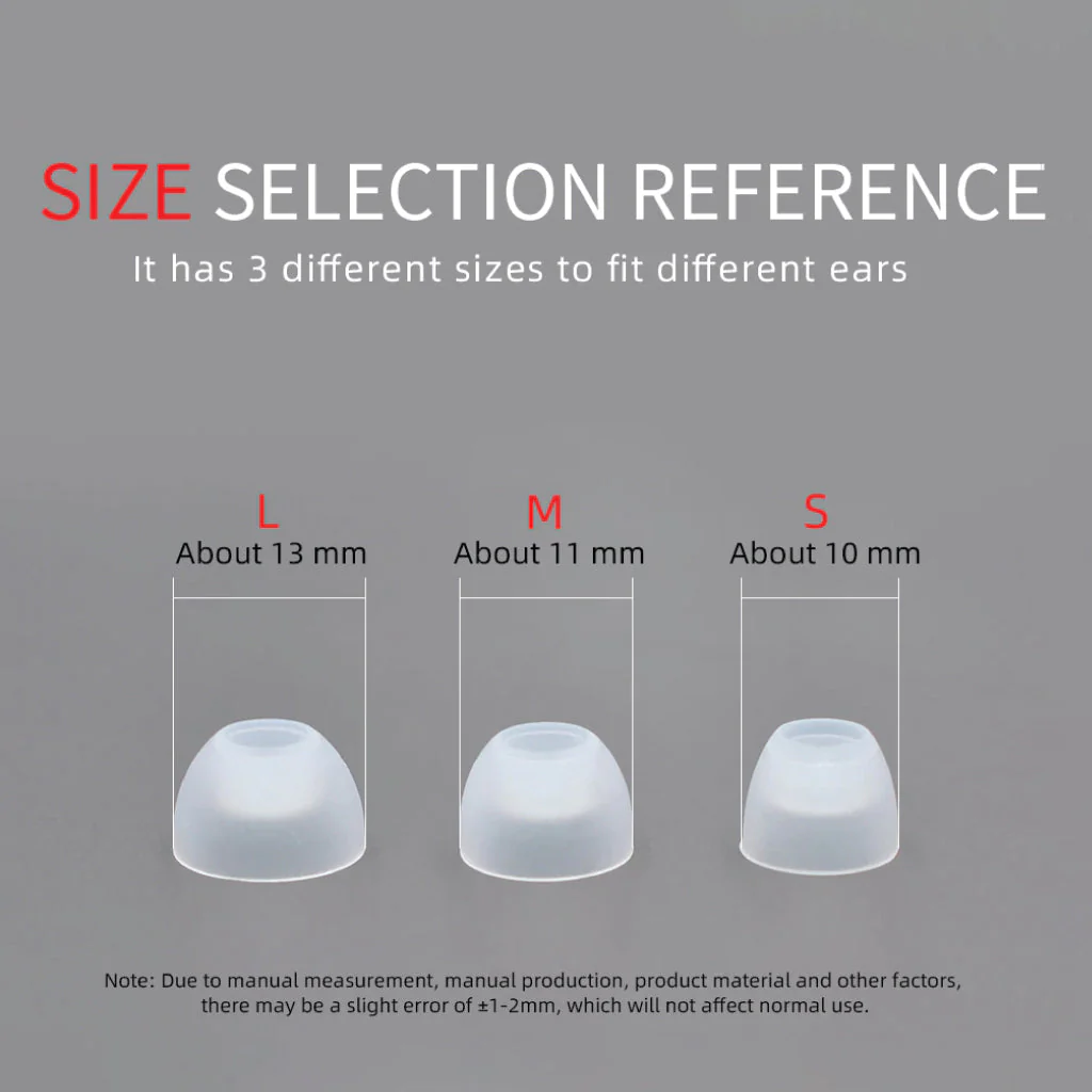 KZ - 3 Pair Silicone Eartips - Image 7