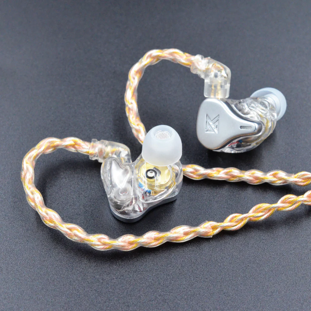 KZ - 8 Core Gold Silver Upgrade Cable For IEM - Image 6