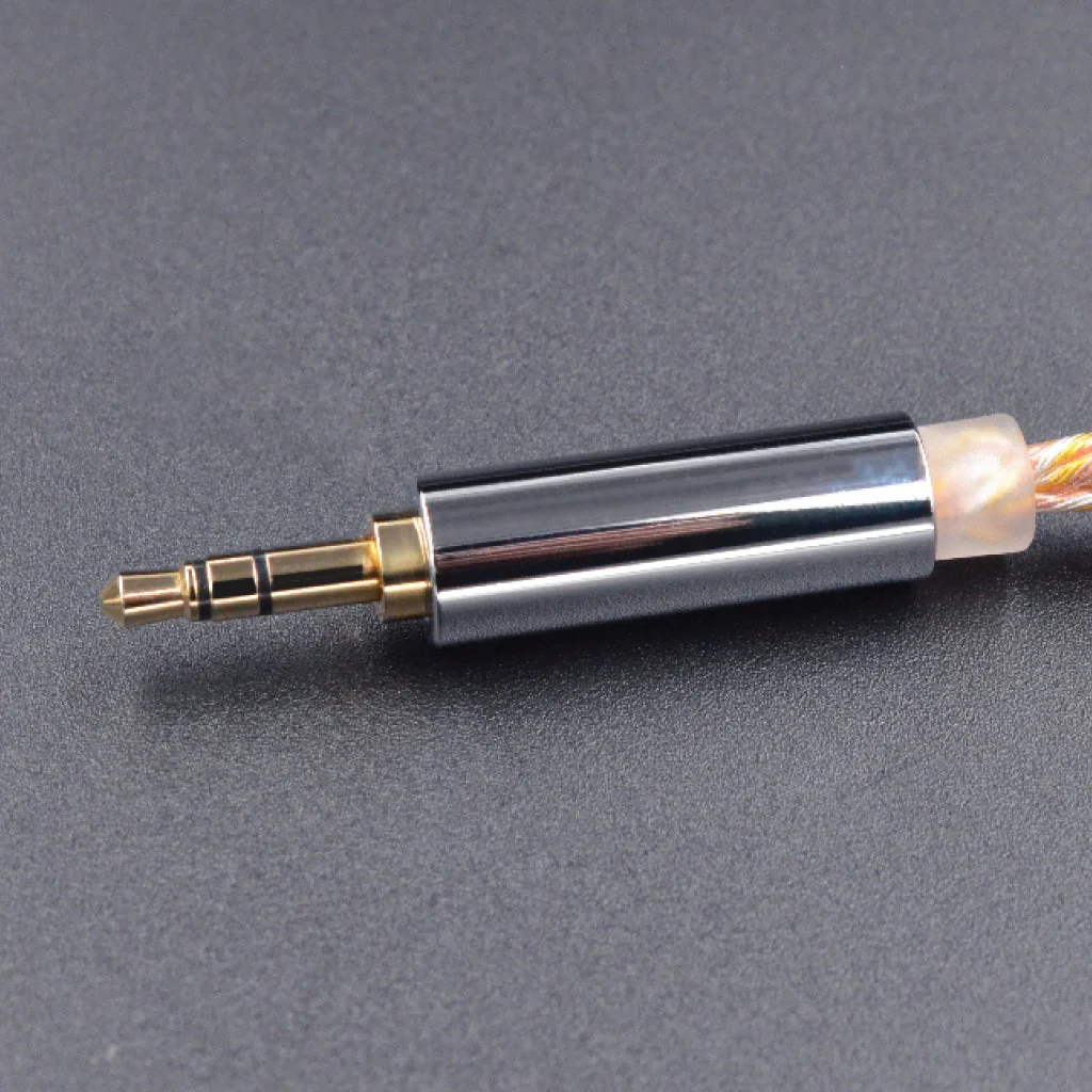 KZ - 8 Core Gold Silver Upgrade Cable For IEM - Image 8