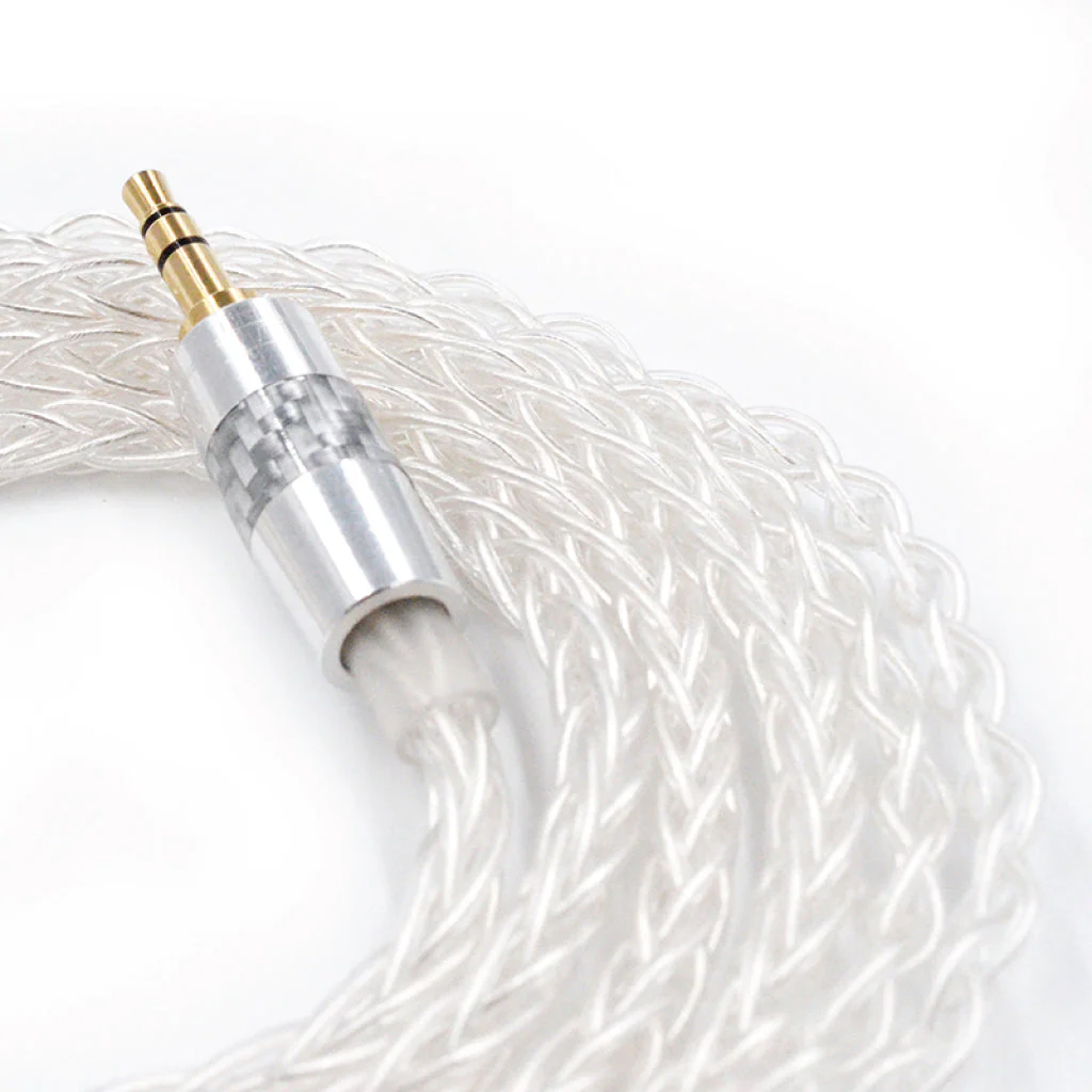 KZ - 8 Core Silver Plated Upgrade Cable for IEM - Image 3