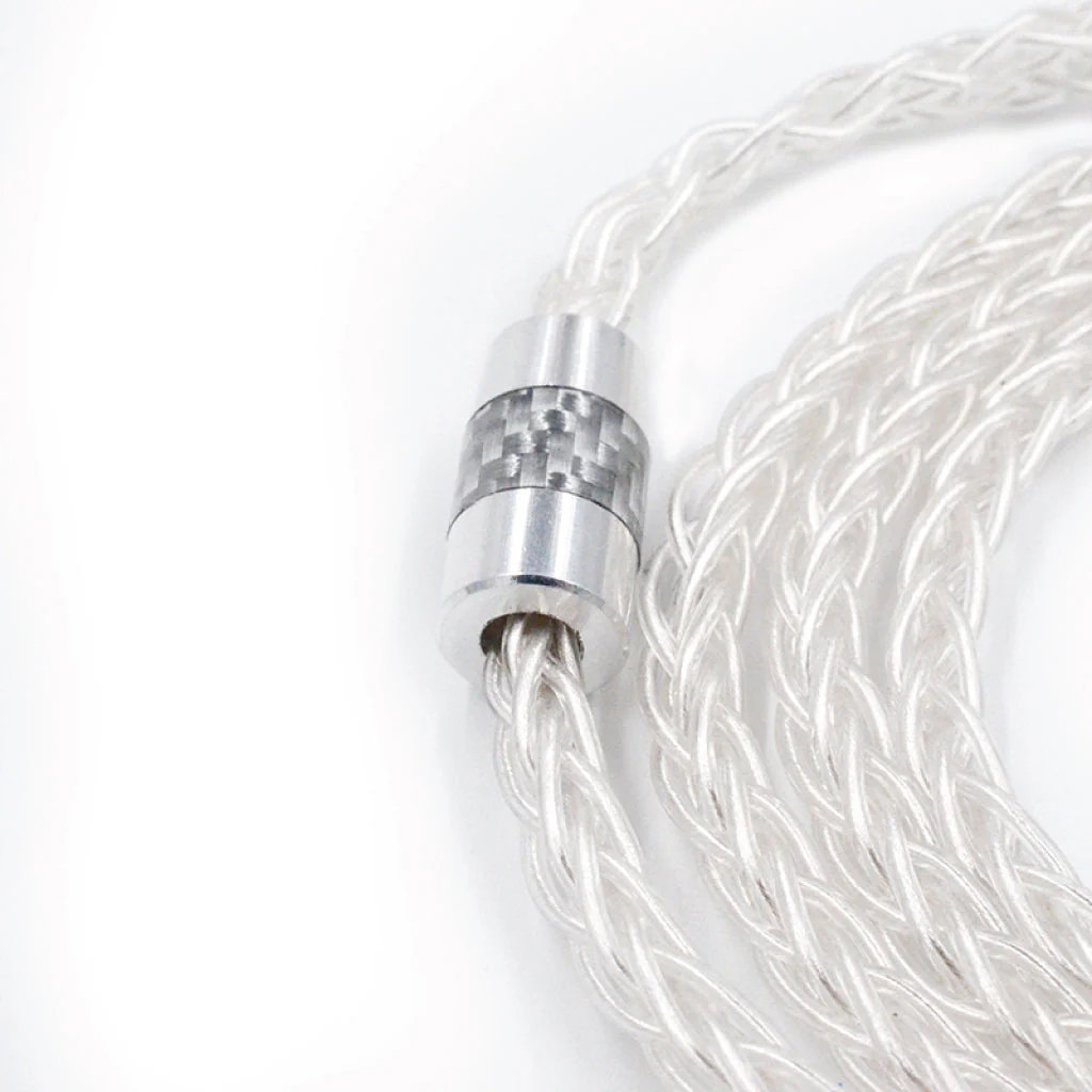KZ - 8 Core Silver Plated Upgrade Cable for IEM - Image 4