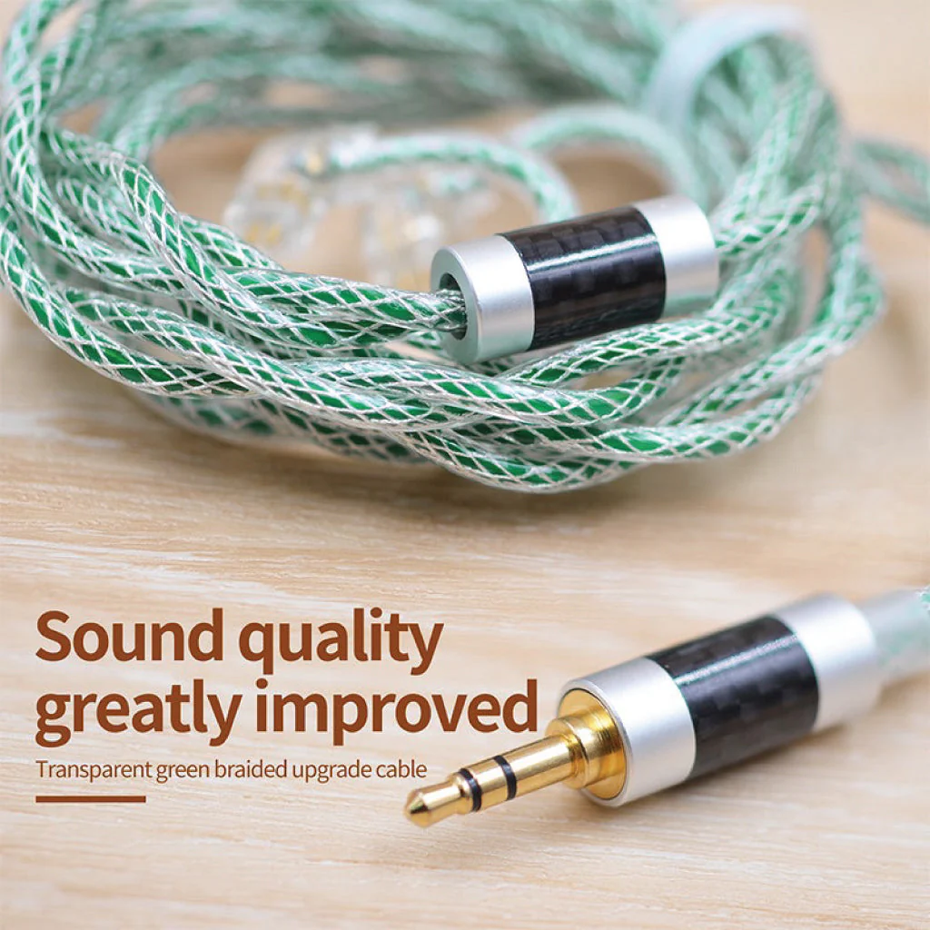 KZ - 90-11 OFC Silver Plated Upgrade Cable for IEM - Image 8