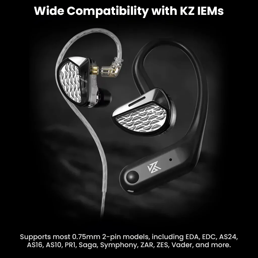 KZ- AE01 PRO TWS Bluetooth Adapter for IEMs - Image 9