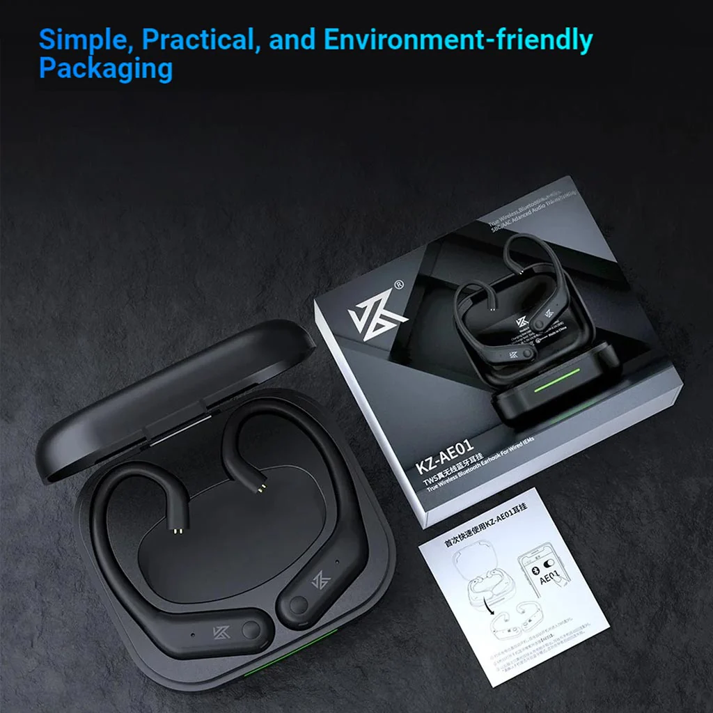 KZ AE01 TWS Bluetooth Adapter for IEMs - Image 17