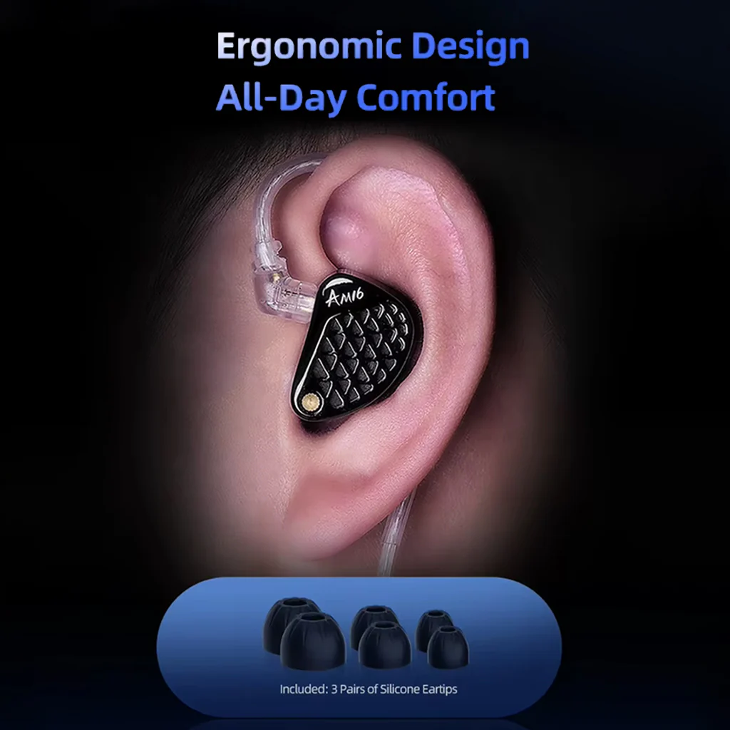 KZ - AM16 Sixteen Driver HiFi In-Ear Monitors - Image 10