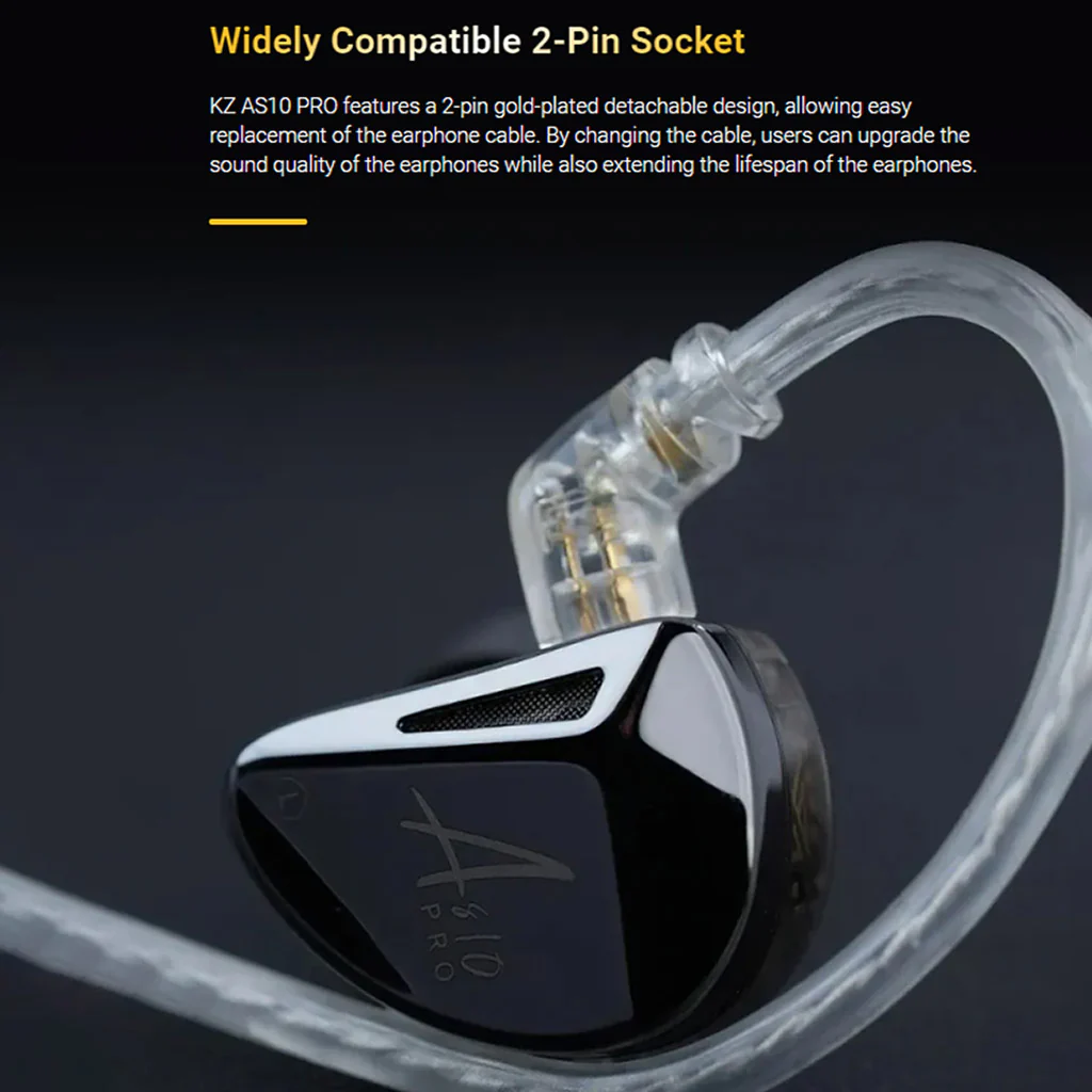 KZ AS10 PRO 5 BA Drivers IEM - Image 11