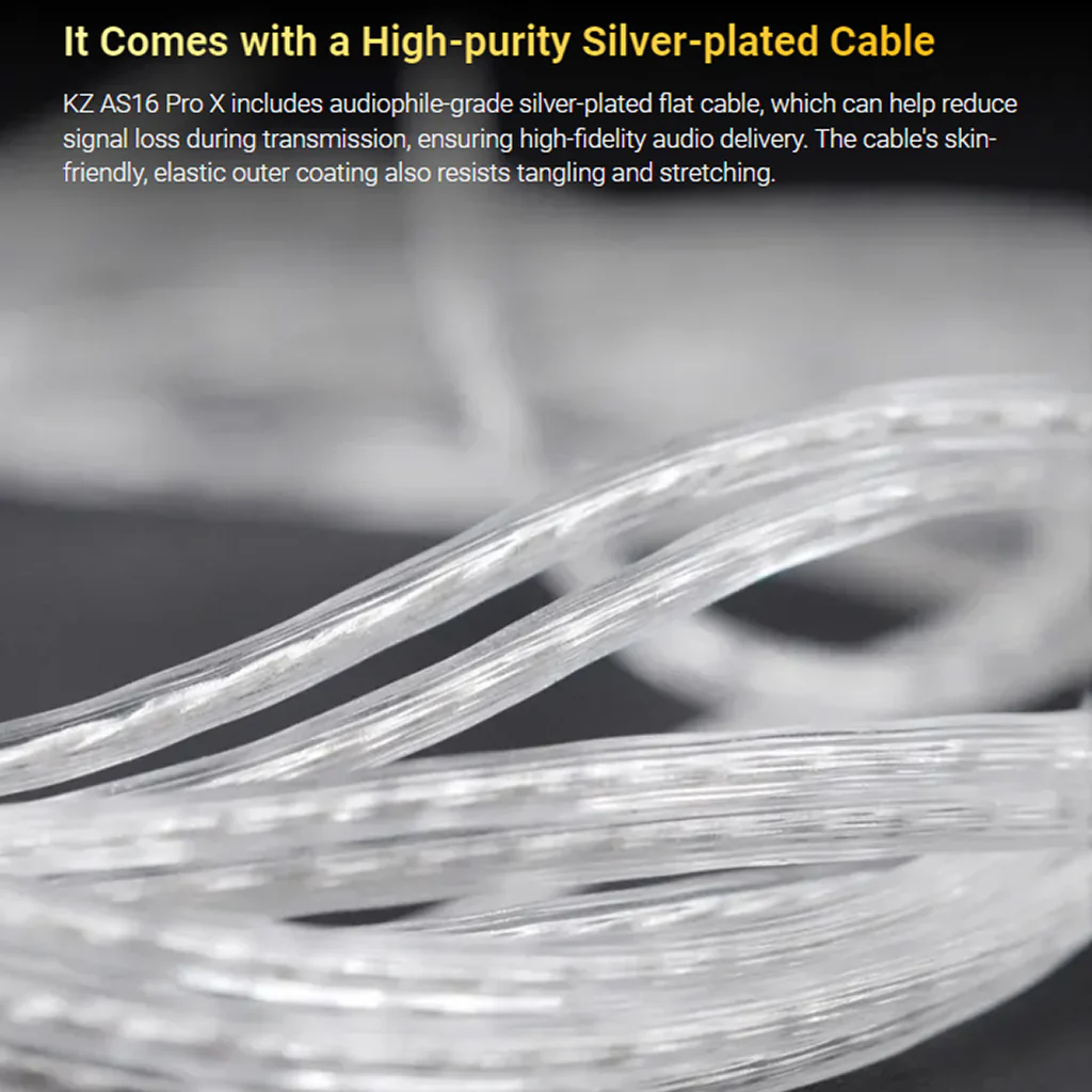 KZ AS16 Pro X 16 Balanced Armature Drivers IEM - Image 12
