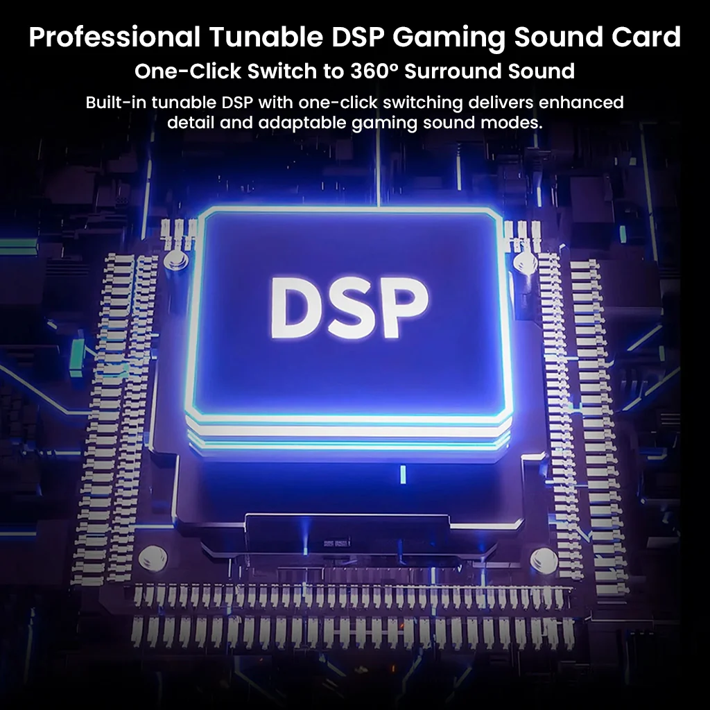 KZ - Axas Gaming IEM with DSP Sound Card & Dual Microphones - Image 12