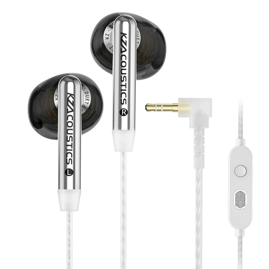 KZ- Duet Dual Dynamic Drivers Wired Earbuds - Image 12