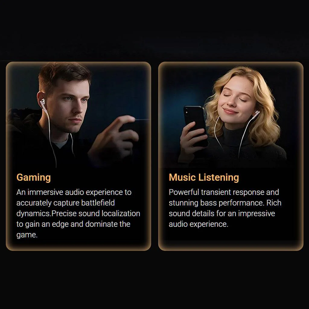 KZ- Duet Dual Dynamic Drivers Wired Earbuds - Image 5