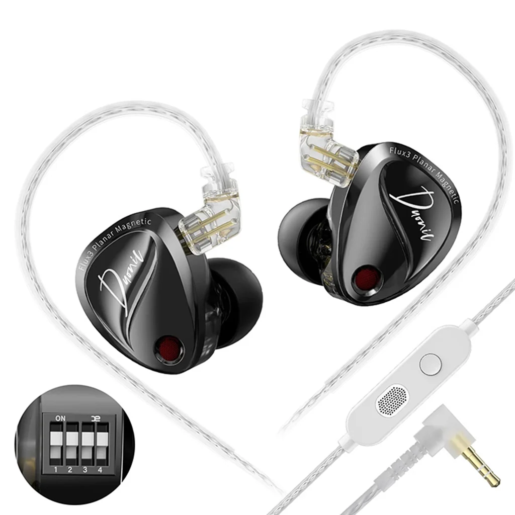 KZ - Duonic 3 Planar Magnetic + Dynamic Hybrid Driver IEM
