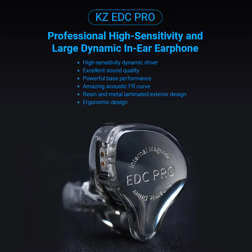 KZ - EDC PRO Dynamic Driver IEM - Image 3