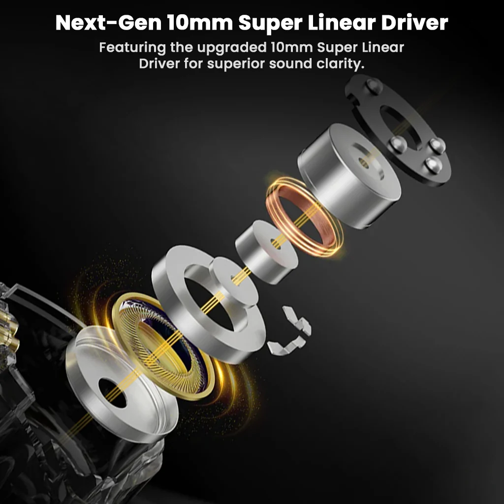 KZ - EDX Pro 2 Super Linear 10mm Dynamic Driver IEM - Image 9