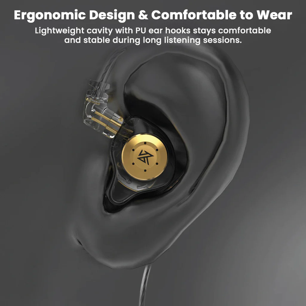 KZ - EDX Pro IEM with Dual Cable (3.5mm + Type C) with Mic - Image 11