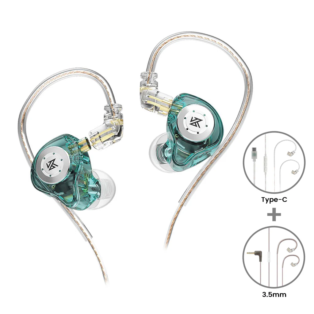 KZ - EDX Pro IEM with Dual Cable (3.5mm + Type C) with Mic - Image 14