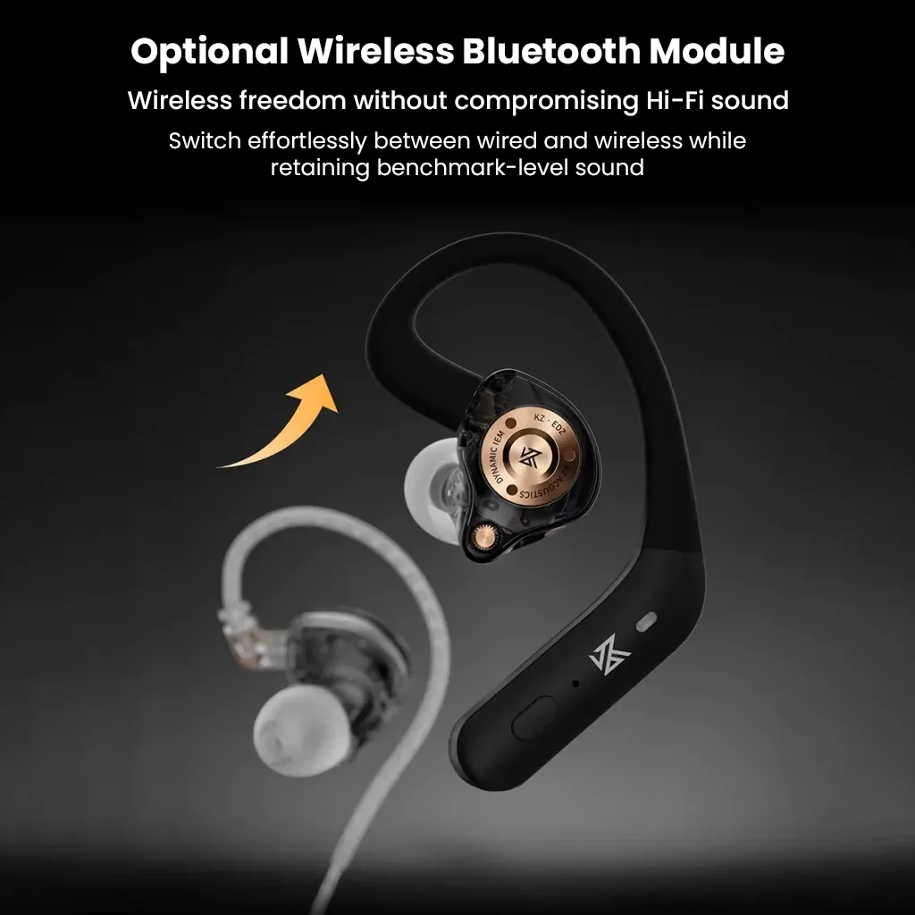 KZ- EDZ Ultra-Wide Frequency Dynamic Driver IEM - Image 12