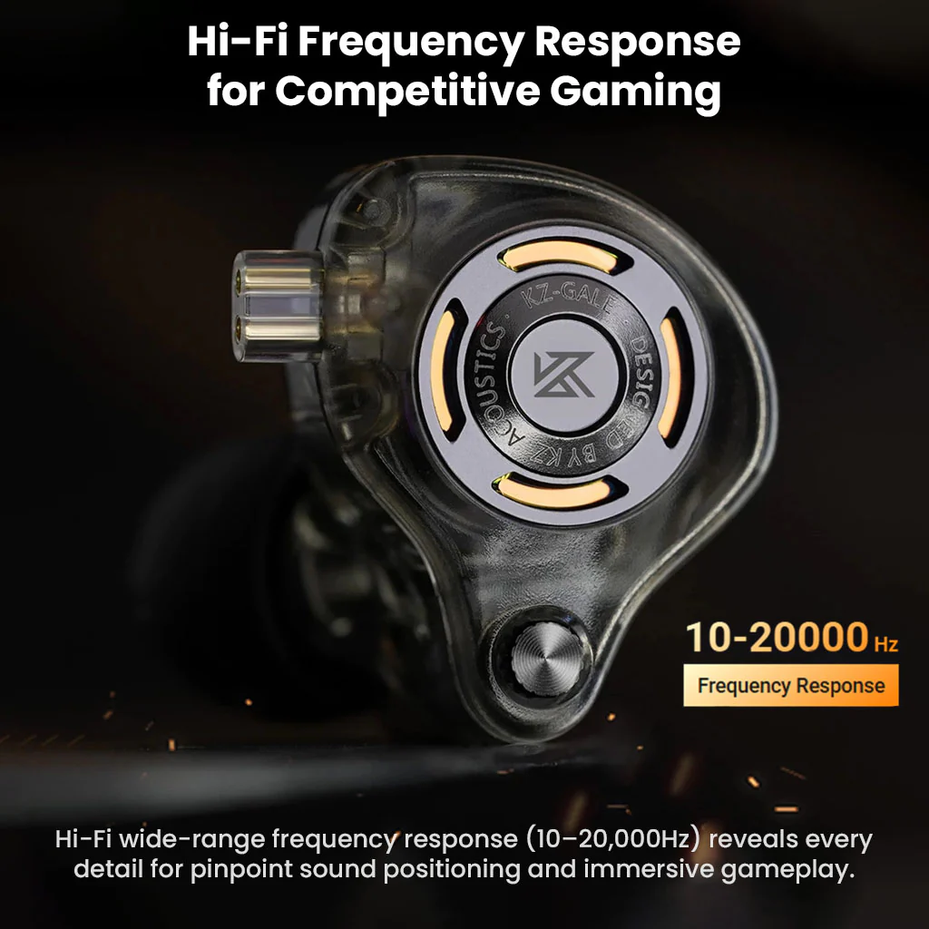 KZ - Gale Super Linear Dynamic Driver Gaming IEM - Image 4