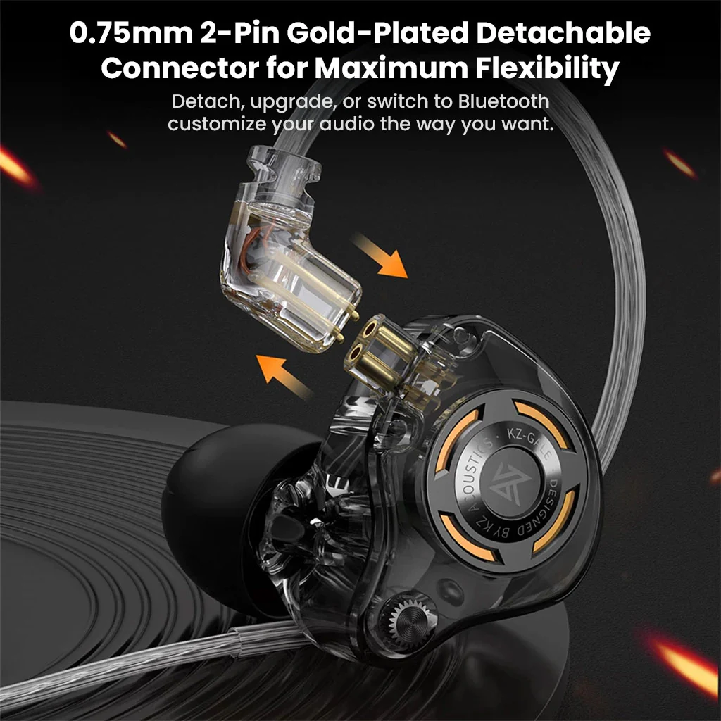 KZ - Gale Super Linear Dynamic Driver Gaming IEM - Image 6